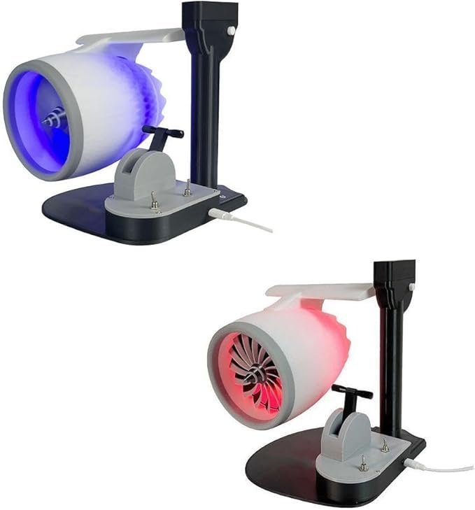 Jet Engine Fan,Creative Turbo Desktop Fan with Humidification Spray and Desktop Turbofan Technology,Used for Home,Office,Computer Partner